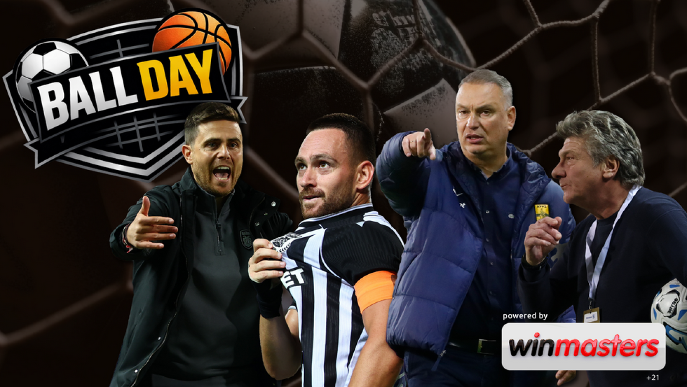 Ζωντανά στο Ball Day: Νέο crash test για ΠΑΟΚ - Tα επόμενα βήματα για Ζίβκοβιτς - Για το τρίποντο Άρης, Ηρακλής