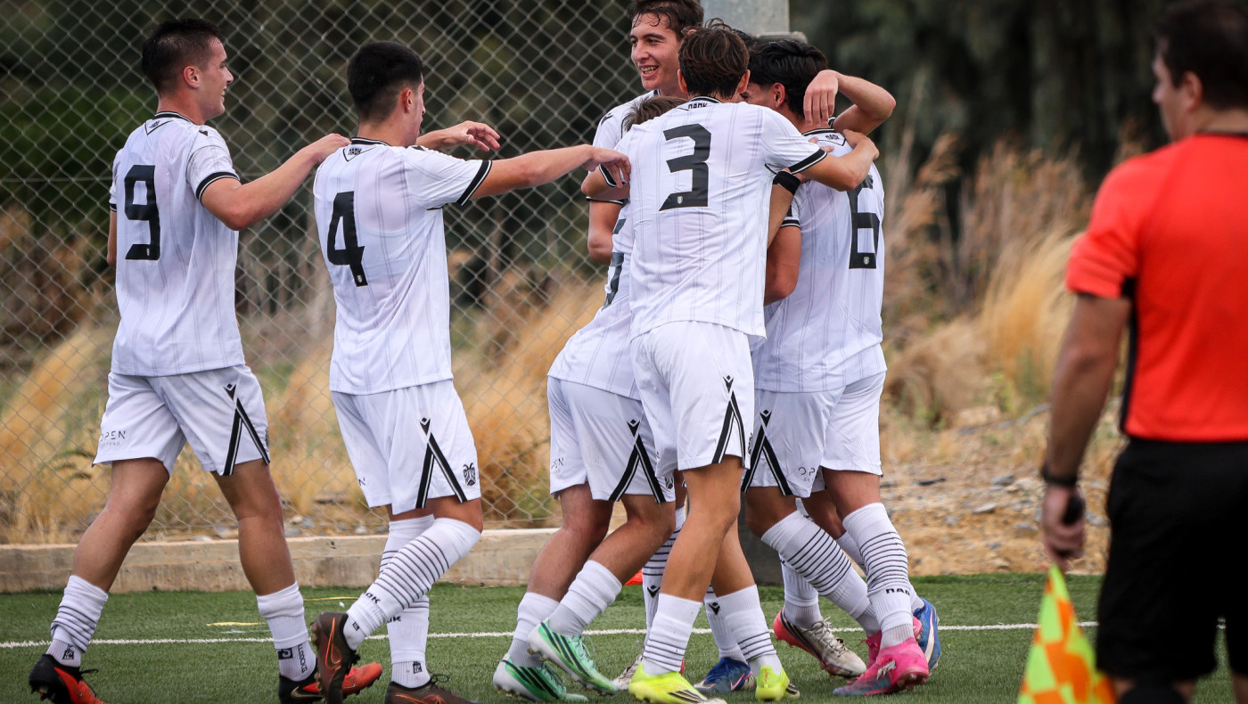 ΠΑΟΚ: Κέρδισε η Κ19 με 3-2 στο Ηράκλειο, νίκη για την Κ15 επί του ΟΦΗ στην Σουρωτή