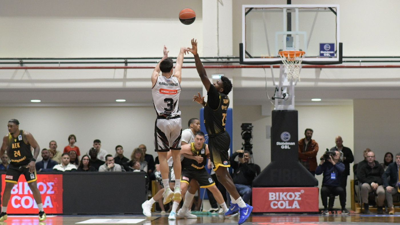 Έγραψαν ιστορία οι Vikos Φalcons: Πρώτη νίκη στη Stoiximan GBL, 95-84 την αποδεκατισμένη ΑΕΚ