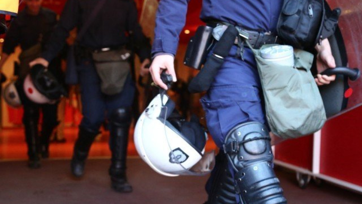 Επεισόδια μεταξύ οπαδών του Ολυμπιακού και της Γιουβέντους! (pics)