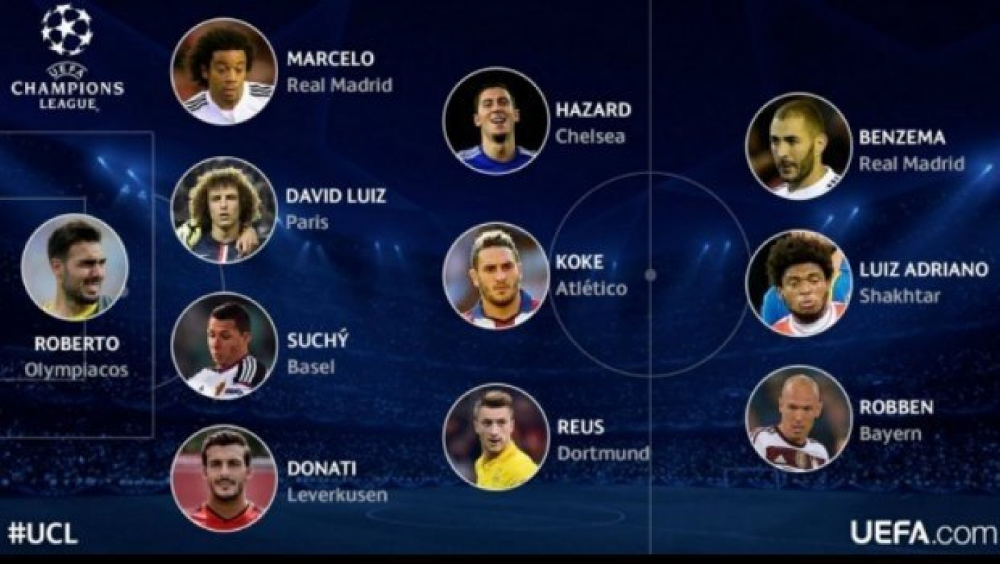 Στην κορυφαία ενδεκάδα της UEFA ο Ρομπέρτο