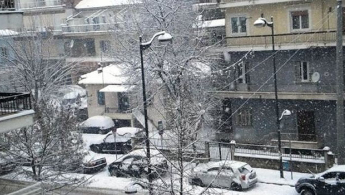 Χιόνια σε Γρεβενά, Καστοριά και Κοζάνη