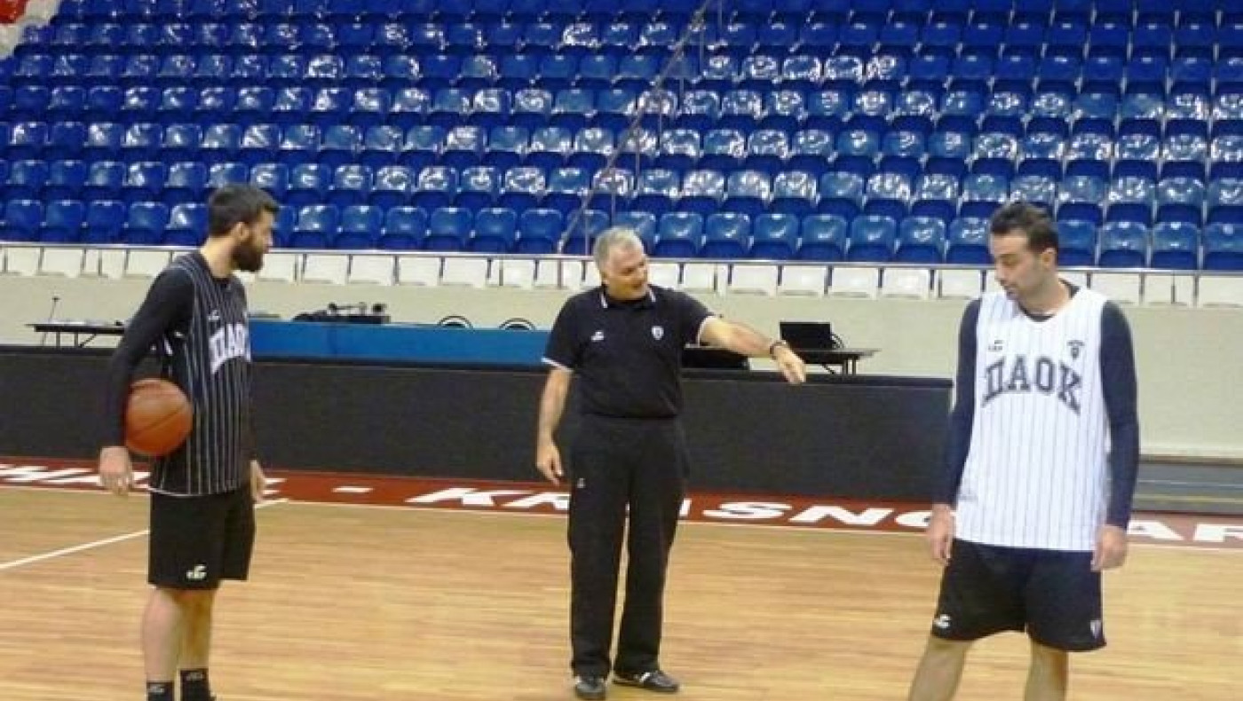  Προπόνηση στη "Basket Hall"