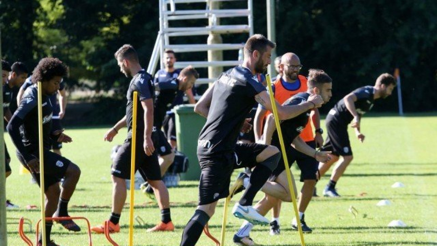 Διπλή προπόνηση πριν                  την Ολλανδία