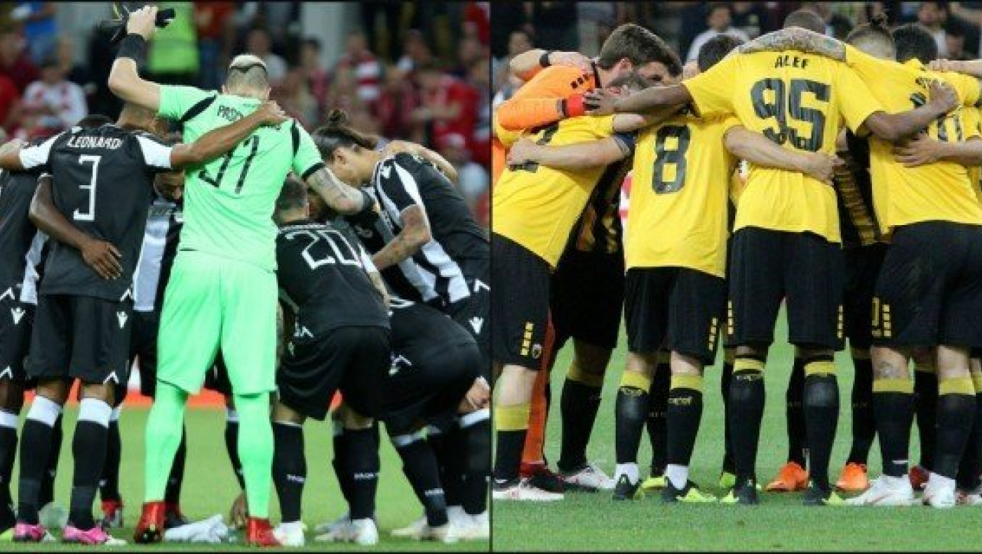Οι ώρες και οι τηλεοπτικές «στέγες» των μαχών του ΠΑΟΚ και της ΑΕΚ