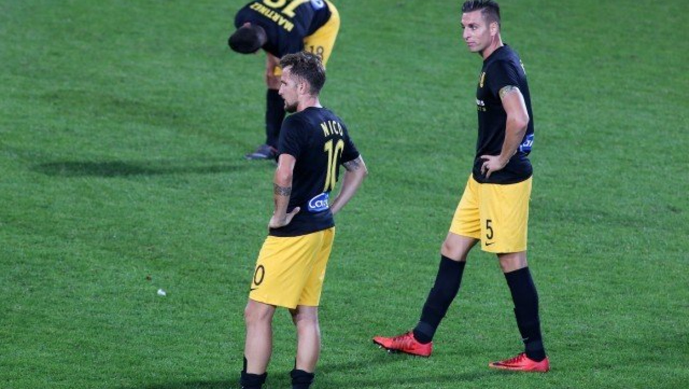 Αποδοκιμασίες μετά τη λήξη στο           «Βικελίδης»