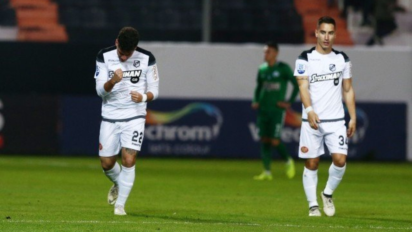 Το γκολ του Δεληγιαννίδη για το 1-0 του ΟΦΗ        (vid)