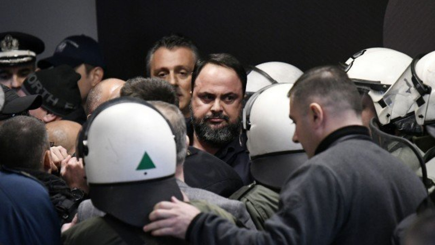 Νέα ένταση με τον Μαρινάκη στην            Τούμπα (ΒΙΝΤΕΟ)