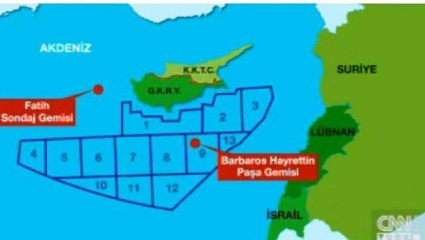 Τουρκία: Παρουσίασαν χάρτες με την κυπριακή & ελληνική ΑΟΖ ως τουρκική