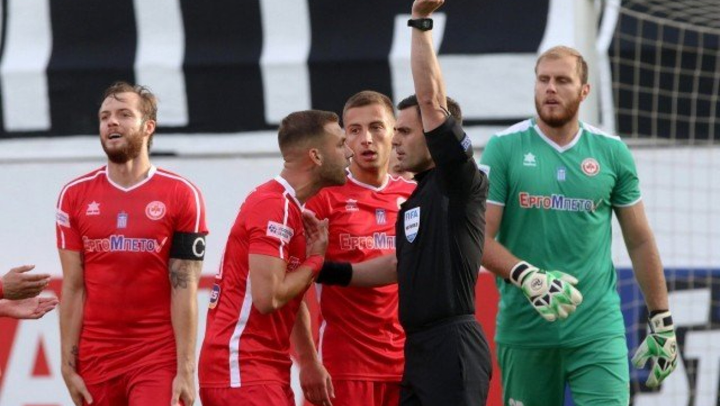 Ποζατζίδης: «Ο Κομίνης μου είπε ότι ήταν καθαρό πέναλτι» (aud)