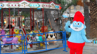 To χωριό του Άη Βασίλη στο γήπεδο της Τούμπας
