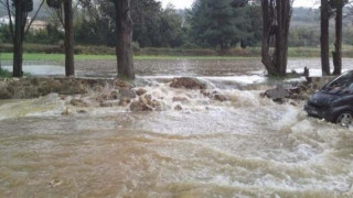 Ποιοι δρόμοι είναι κλειστοί λόγω υπερχείλισης χειμάρρων στο νομό Θεσσαλονίκης
