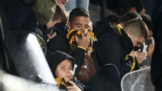 Ένταση οπαδών   και αστυνομίας       στο «Γεντί Κουλέ»