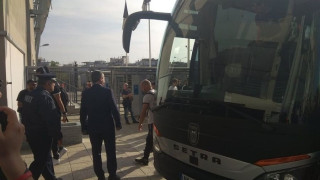 Η άφιξη της αποστολής του ΠΑΟΚ στην Τούμπα