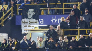 Ο φόρος τιμής των οπαδών του Αρη στον Γιώργο Παπαμιχαήλ