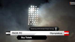 Κυκλοφορούν από αύριο τα εισιτήρια του ΠΑΟΚ-Ολυμπιακός