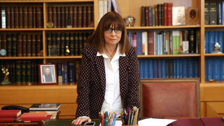 Ορκίζεται η νέα Πρόεδρος της Δημοκρατίας, Κατερίνα Σακελλαροπούλου