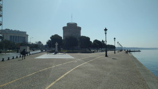 Άδειασαν οι δρόμοι της Θεσσαλονίκης