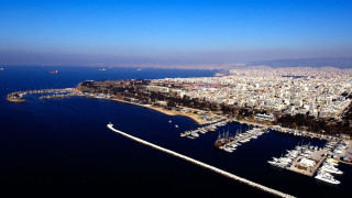 Η Καλαμαριά από ψηλά εν μέσω καραντίνας