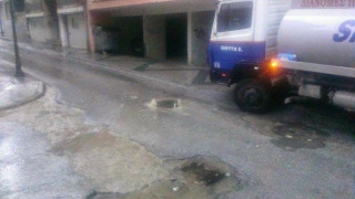 Ξάνθη: Η βροχή πλημμύρισε τους δρόμους με... ακαθαρσίες! (pics)
