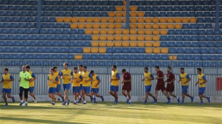 Προπόνηση στον Μελιγαλά λόγω χιονιά