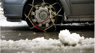Κλειστοί δρόμοι λόγω της χιονόπτωσης στη Θεσσαλονίκη