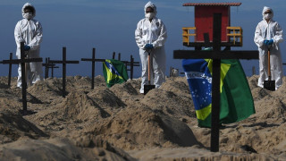 Βραζιλία: 654 νέοι θάνατοι και 21.432 νέα κρούσματα κορωνοϊού