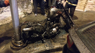 Εμπρησμός μηχανής τα ξημερώματα στη Θεσσαλονίκη