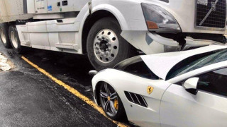 «Κοπάνησε» με φορτηγό τη Ferrari του εργοδότη του!