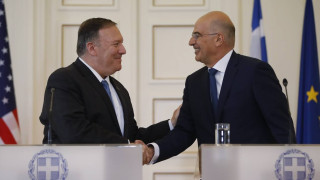 Συνάντηση Δένδια-Πομπέο για τις προκλήσεις των Τούρκων