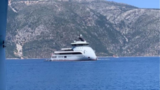Φωτογραφία: Το superyacht «Olivia Ο» αξίας 200 εκατ. δολαρίων «επισκέφθηκε» την Ιθάκη
