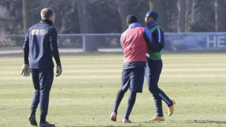 Ξύλο στην προπόνηση της Χέρτα