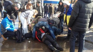 Η στιγμή της έκρηξης που σκότωσε δύο ανθρώπους στην Ουκρανία σε βίντεο! 