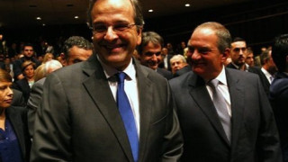 Να πέσουν οι εσωκομματικοί τόνοι συμφώνησαν Σαμαράς - Καραμανλής