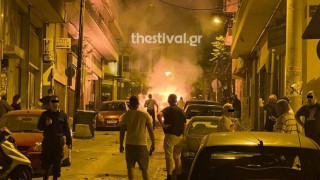 Ενταση στη Θεσσαλονίκη μεταξύ αντιεξουσιαστών και ΜΑΤ