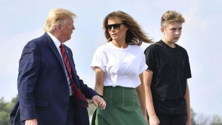 Μελάνια Τραμπ: «Ο γιος μου διαγνώστηκε θετικός στον κορωνοϊό!»