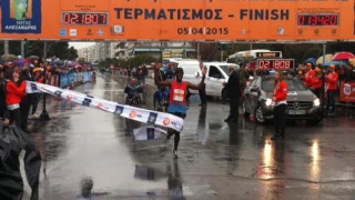 Αιθίοπας ο νικητής, πρώτος Έλληνας ο Σιμιριώτης