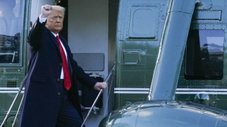 Τίτλοι τέλους για την προεδρία Τραμπ: Αναχωρεί από Ουάσιγκτον