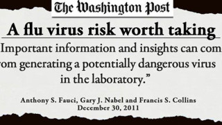 Στοιχεία Φωτιά! «Πώς κατασκευάστηκε ο ιός - Εμπλοκή Φάουτσι»