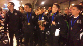 Η άφιξη των πρωταθλητών!