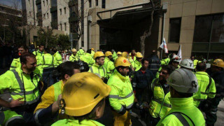 «Κάθοδος» 4000 μεταλλωρύχων από τις Σκουριές στην Αθήνα