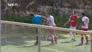 Χτύπησε τον διαιτητή και τράπηκε σε φυγή! (Video)