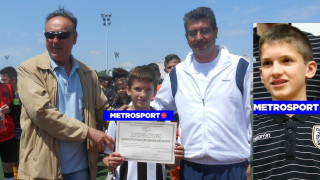 O Χρήστος Τζόλης στα γήπεδα της ΕΠΣ Μακεδονίας