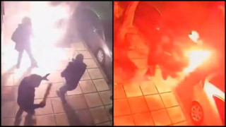 Βίντεο ντοκουμέντο από τα επεισόδια στο Χαριλάου: Μάχες σώμα με σώμα