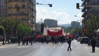 Ξεκίνησε η πορεία αριστερών οργανώσεων και αντιεξουσιαστών στη Θεσσαλονίκη