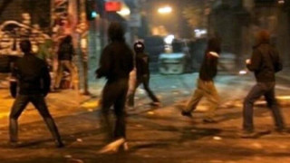 Άγρια επεισόδια μεταξύ οπαδών στη Χαλάστρα