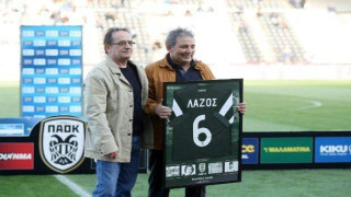 Η βράβευση του Βασίλη Λάζου (video)