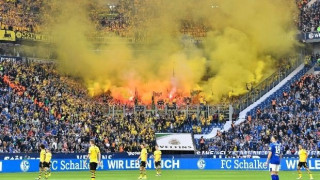 Οι οπαδοί της Ντόρτμουντ πανηγύρισαν τον υποβιβασμό της Σάλκε