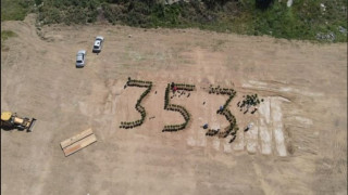 ΕΚΠΛΗΚΤΙΚΟ: Κυπαρίσσια με το «353» για τα θύματα της Γενοκτονίας των Ποντίων