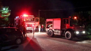 Φωτιά σε μάντρα υλικών στη Σταυρούπολη